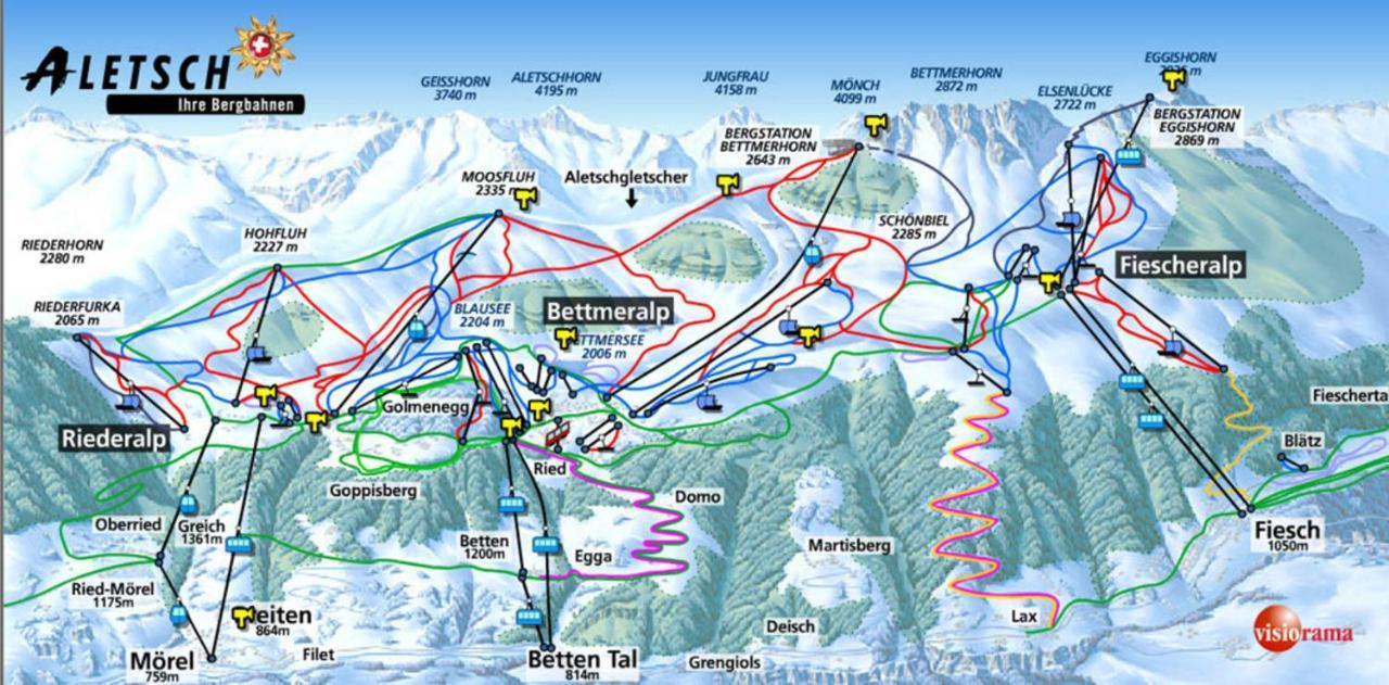 Appartamento Weisshorn 24 Riederalp Esterno foto